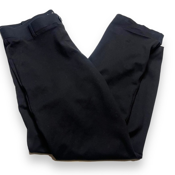 Betabrand W0076-BK Black Straight Leg Classic Dress Yoga Pants XL FLAWED - Picture 1 of 6